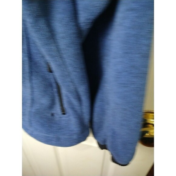 The North Face Blue Polar tech Zip Collared Fleece Jacket. Size  M - Picture 7 of 12